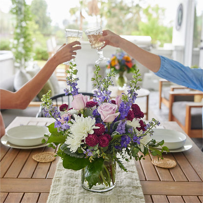 Violet Frost Bouquet –  Herbert E Berg Florist Inc, Worcester MA