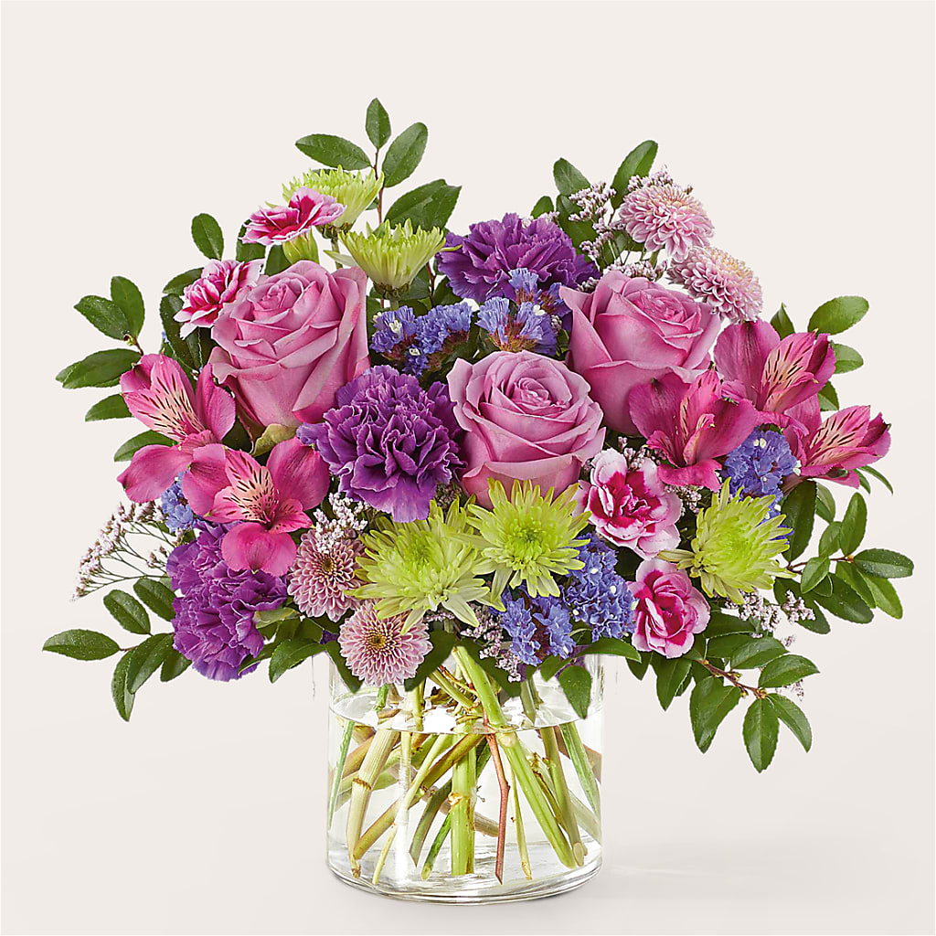 Glass Half Full Bouquet –  Herbert E Berg Florist Inc, Worcester MA