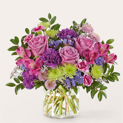 Glass Half Full Bouquet –  Herbert E Berg Florist Inc, Worcester MA