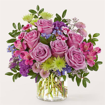 Glass Half Full Bouquet –  Herbert E Berg Florist Inc, Worcester MA