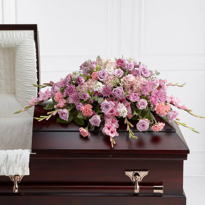 Immorata Casket Spray –  Herbert E Berg Florist Inc, Worcester MA