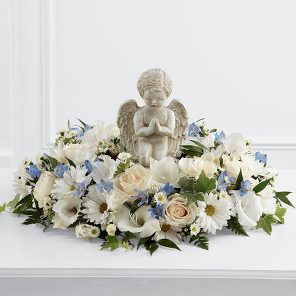 Little Angel Ring of Flowers –  Herbert E Berg Florist Inc, Worcester MA