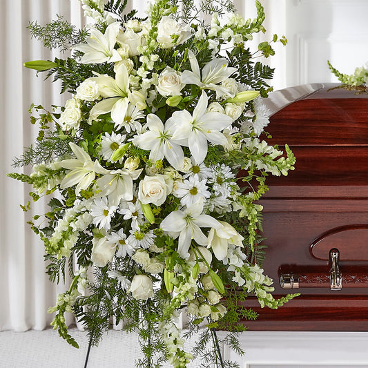 Loving Thoughts Standing Spray –  Herbert E Berg Florist Inc, Worcester MA