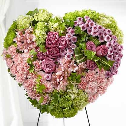 Heartwarming Standing Heart –  Herbert E Berg Florist Inc, Worcester MA