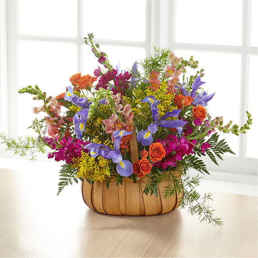 Garden of Life Basket –  Herbert E Berg Florist Inc, Worcester MA