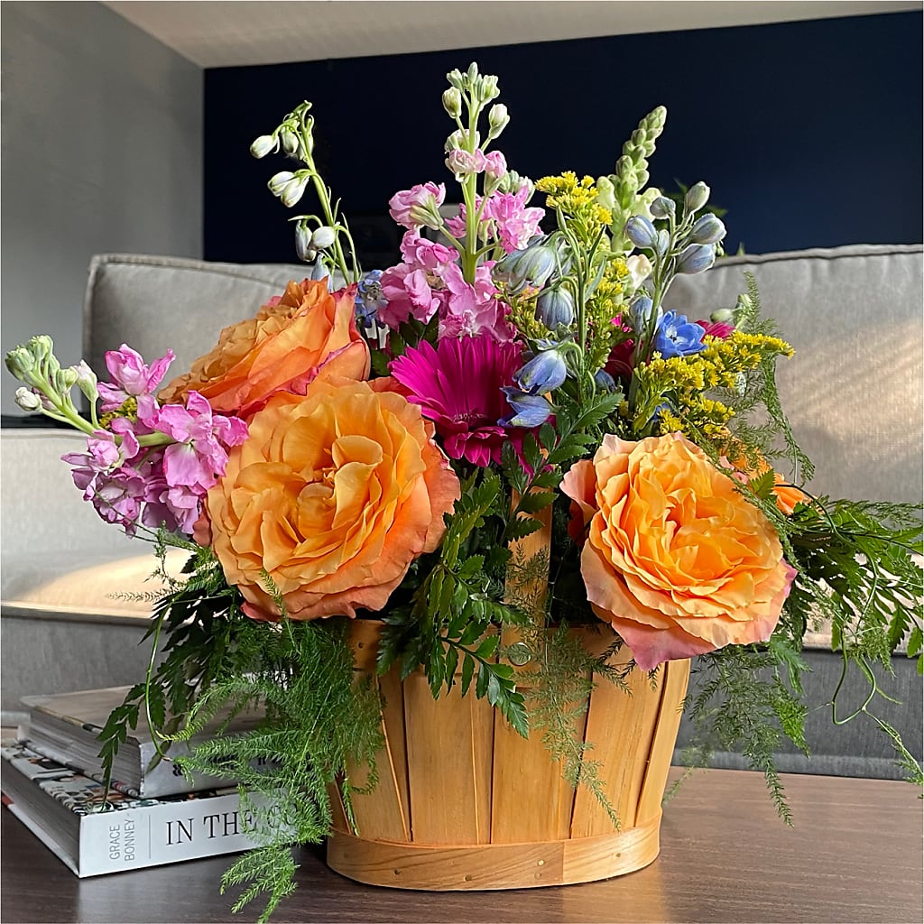Garden of Life Basket –  Herbert E Berg Florist Inc, Worcester MA