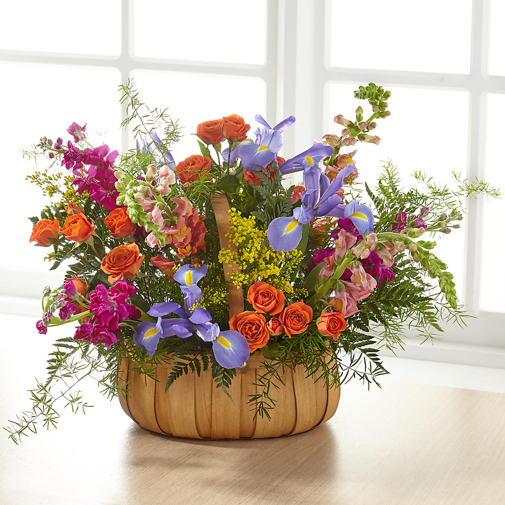 Garden of Life Basket –  Herbert E Berg Florist Inc, Worcester MA