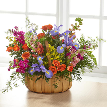 Garden of Life Basket –  Herbert E Berg Florist Inc, Worcester MA