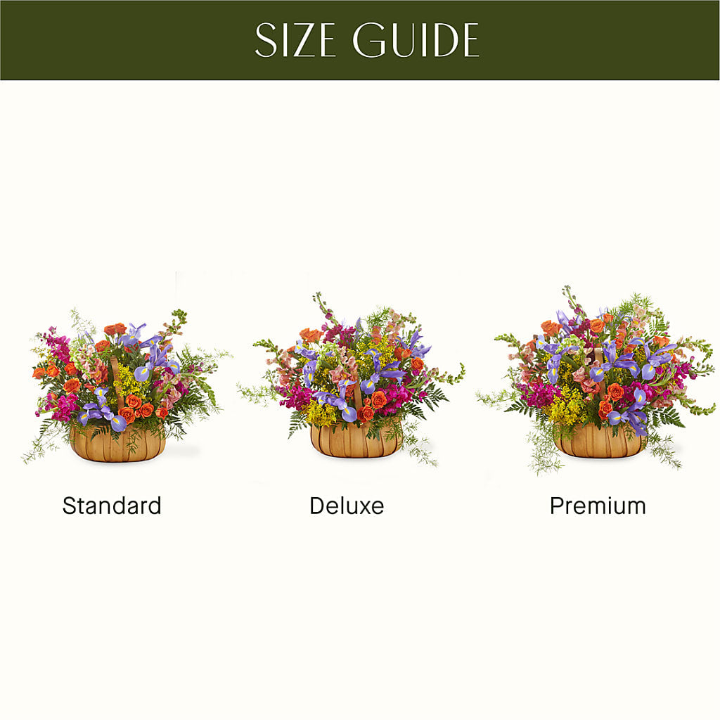 Garden of Life Basket –  Herbert E Berg Florist Inc, Worcester MA