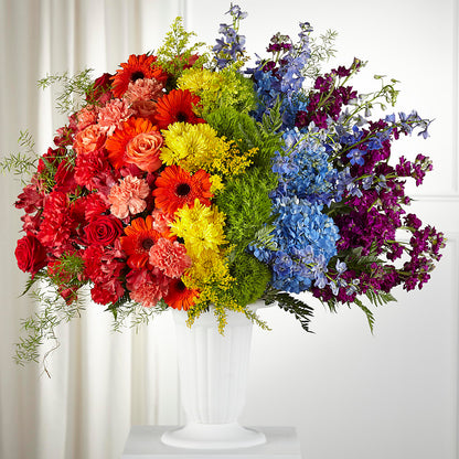 Pride & Unity Arrangement –  Herbert E Berg Florist Inc, Worcester MA