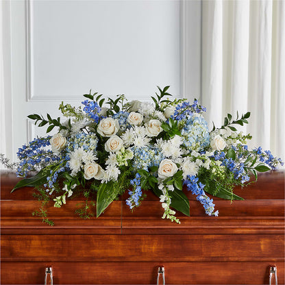 Timeless Essence Casket Spray –  Herbert E Berg Florist Inc, Worcester MA