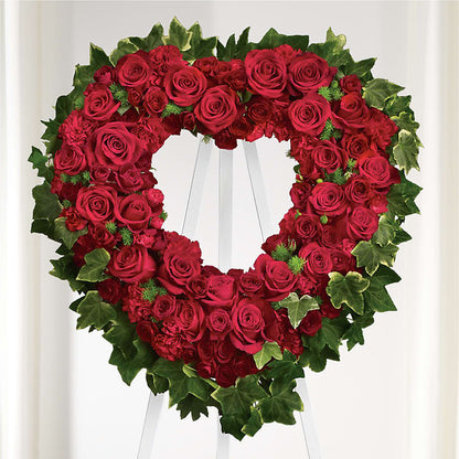 Wholehearted Standing Spray –  Herbert E Berg Florist Inc, Worcester MA