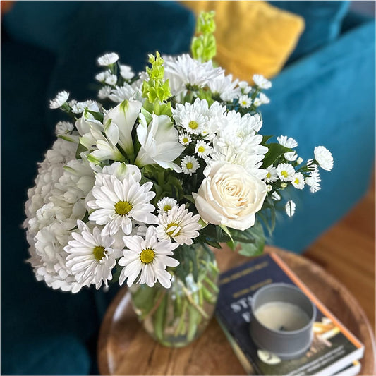 Classic Ivory – A Florist Original –  Herbert E Berg Florist Inc, Worcester MA