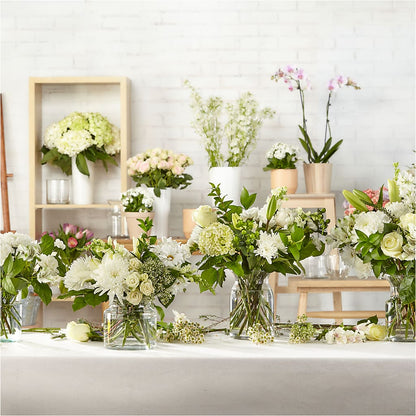 Classic Ivory – A Florist Original –  Herbert E Berg Florist Inc, Worcester MA