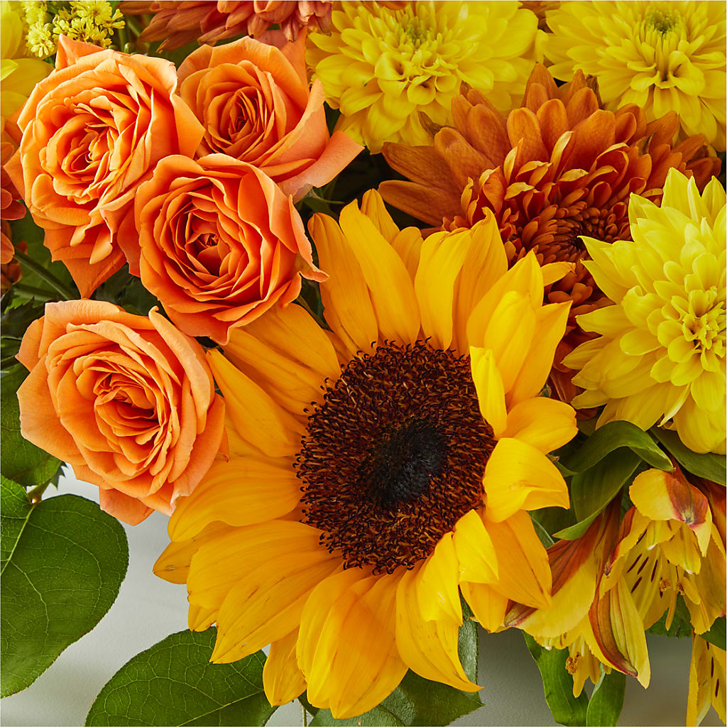 Autumn Harmony Centerpiece –  Herbert E Berg Florist Inc, Worcester MA
