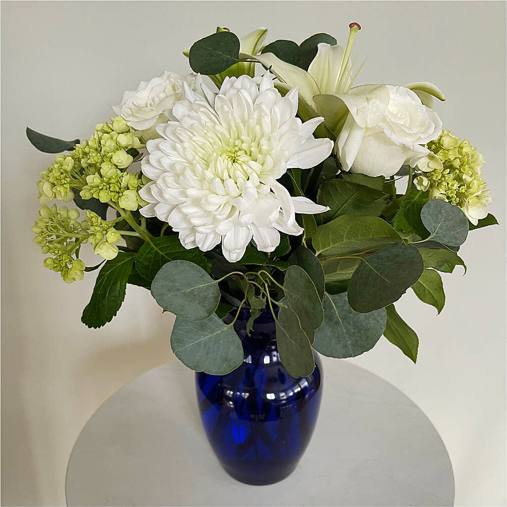 Snowy Dreams Bouquet –  Herbert E Berg Florist Inc, Worcester MA