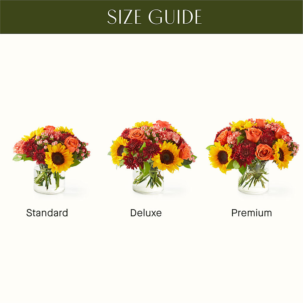 September Sunset Bouquet –  Herbert E Berg Florist Inc, Worcester MA