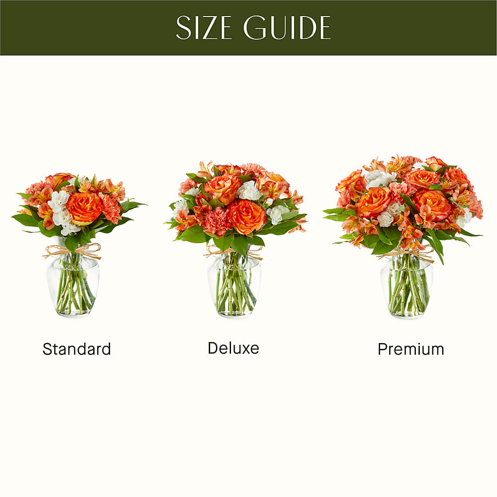 Apricot Glow Bouquet –  Herbert E Berg Florist Inc, Worcester MA