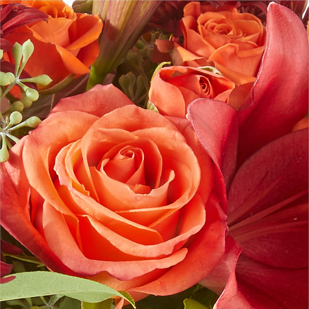 Crimson Leaves Bouquet –  Herbert E Berg Florist Inc, Worcester MA
