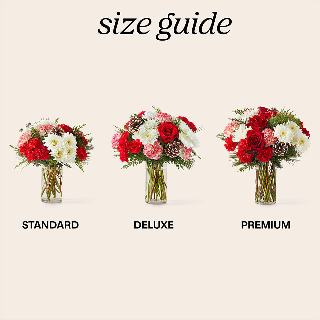 Candy Cane Lane Bouquet –  Herbert E Berg Florist Inc, Worcester MA
