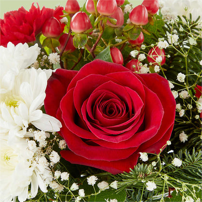 Chance of Flurries Bouquet –  Herbert E Berg Florist Inc, Worcester MA