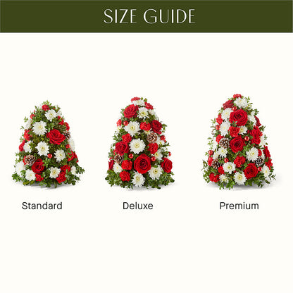 Let It Snow Tree –  Herbert E Berg Florist Inc, Worcester MA