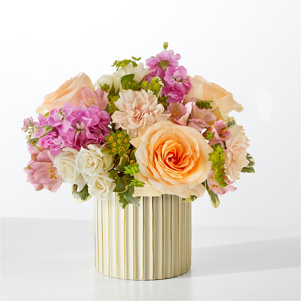 Paradise Bouquet with Ivory Vase –  Herbert E Berg Florist Inc, Worcester MA