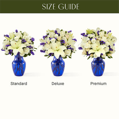 Sapphire Rush Bouquet –  Herbert E Berg Florist Inc, Worcester MA