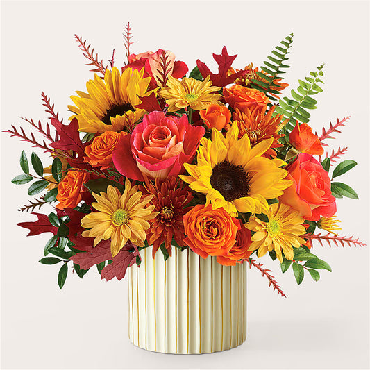 Fall Campfire Bouquet –  Herbert E Berg Florist Inc, Worcester MA