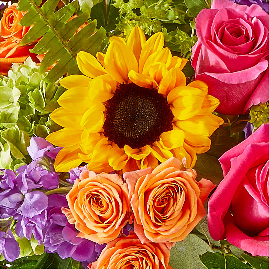 Vibrant Greetings Bouquet –  Herbert E Berg Florist Inc, Worcester MA