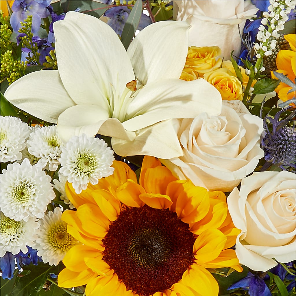 Wonderfully Sunny Bouquet –  Herbert E Berg Florist Inc, Worcester MA