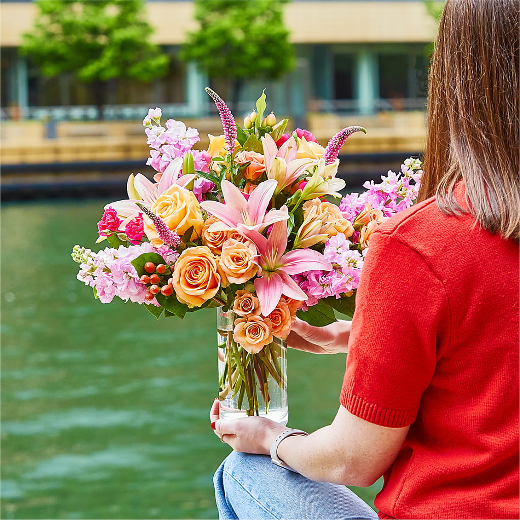 Bisous Bouquet –  Herbert E Berg Florist Inc, Worcester MA