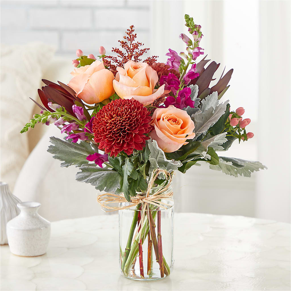 Moody Hues Bouquet –  Herbert E Berg Florist Inc, Worcester MA