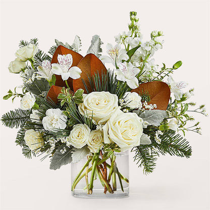 Fresh Snowfall Bouquet –  Herbert E Berg Florist Inc, Worcester MA