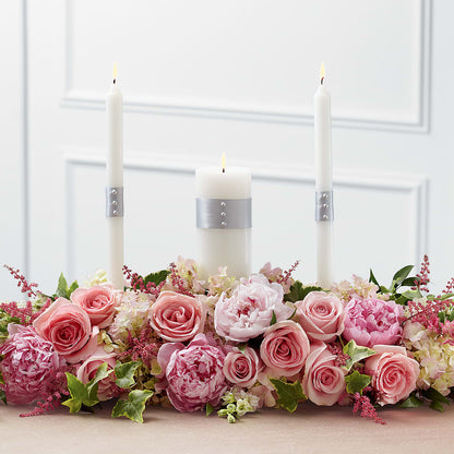 Worldwide Romance Unity Candle Arrangement –  Herbert E Berg Florist Inc, Worcester MA