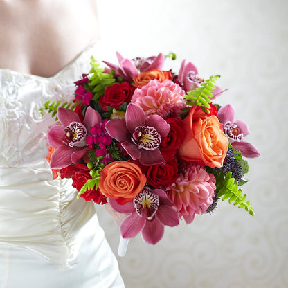 Brilliant Blossoms Bouquet –  Herbert E Berg Florist Inc, Worcester MA