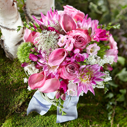 Pink Profusion Bouquet –  Herbert E Berg Florist Inc, Worcester MA