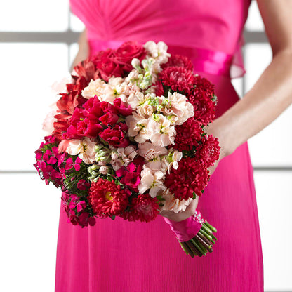 Pink Effervescence Bouquet –  Herbert E Berg Florist Inc, Worcester MA