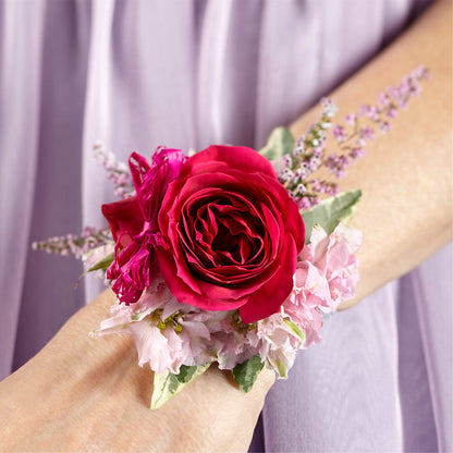 Rose Charm Corsage –  Herbert E Berg Florist Inc, Worcester MA