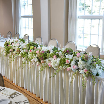 State of Joy Head Table Arrangement –  Herbert E Berg Florist Inc, Worcester MA