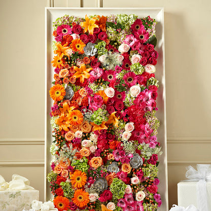 Fresh Picked Floral Wall –  Herbert E Berg Florist Inc, Worcester MA