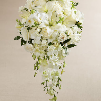 White Wonders Bouquet –  Herbert E Berg Florist Inc, Worcester MA