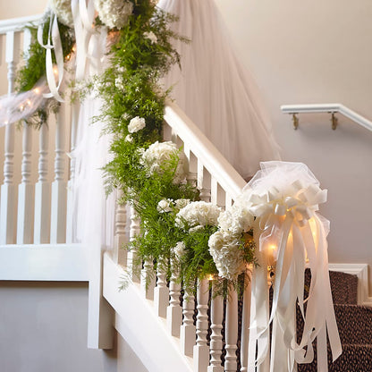 Champagne Dreams Garland –  Herbert E Berg Florist Inc, Worcester MA